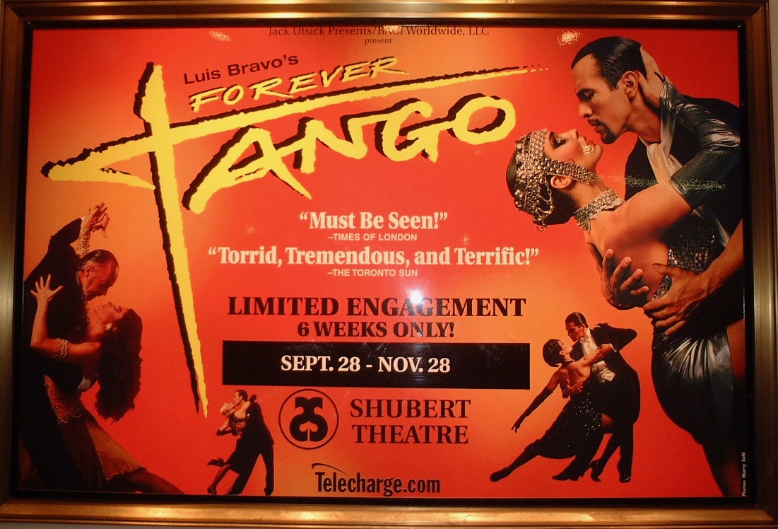 【旅遊】秋天去旅行（6）：New York – 百老滙音樂劇《Forever Tango》